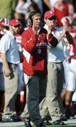 Head coach Bill Lynch and the Hoosiers host six games in 2010.