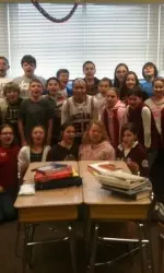 Whitney Lindsay at Marlin Elementary School