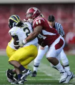 Junior defensive end Darius Johnson and the Hoosiers welcome Arkansas State on Homecoming.