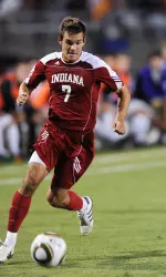 Freshman Harrison Petts has scored at least one point in five of IU's last six matches.