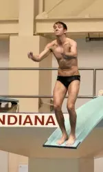 David Piercy finished in the top-10 on the 1-meter and 3-meter at the Big Ten Championships last season.