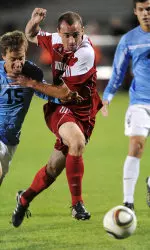 Indiana could not recover from a three goal first-half deficit in a loss to Butler Wednesday night.