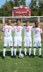 Seniors Rich Balchan, Daniel Kelly, Andy Adlard and Cameron Jordan will be honored prior to the match on Sunday.
