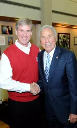 Six new members will be inducted into the Indiana University Intercollegiate Athletics Hall of Fame on Friday evening, including former IU football coach Lee Corso. Corso led the IU Football Team to a 38-37 victory over BYU in the 1979 Holiday Bowl.