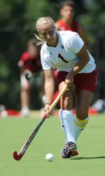 Junior Corey Brautigam scored the game-winner in OT to put the Hoosiers over Louisville, 3-2.