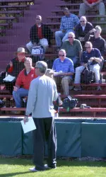 Coach Smith and the Hoosiers hosted Scout Day on Wednesday.