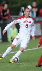 Alec Purdie recorded his first game-winning goal of the season, helping Indiana to a 3-2 win at No. 11 Creighton.