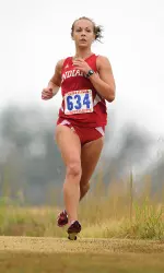 Sarah Pease paced the Hoosiers, claiming All-Region honors with 16th place.