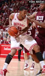 Christian Watford led the Hoosiers with 17 points.