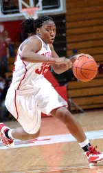 Senior All-America candidate Jori davis led the Hoosiers in scoring with 17 points.