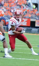 Junior wide receiver Tandon Doss earned his third Hornung honor this season.