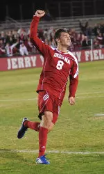 Freshman Nikita Kotlov contributed a goal and an assist in Indiana's second-round win over Tulsa.