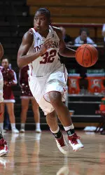 Senior Jori Davis led all scorers with 24 points in the Indiana victory.