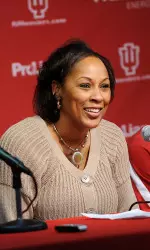 IU head coach Felisha Legette-Jack and the Hoosiers take on Illinois Thursday, March 4 in Conseco Fieldhouse.