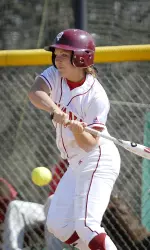 Jennifer Glueckert had three hits to pace the IU offense against Central Michigan