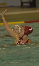 Lauren Wyckoff scored three goals, all during the second half, in the 8-5 loss to No. 3 California.