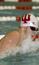 Senior Aaron Opell is the top-ranked competitor in the 200 breaststroke at the NCAA Championships.