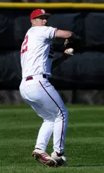 Alex Dickerson leads the Big Ten with 10 home runs and 33 RBI.