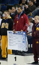 Angel Escobedo is nearly certain to be the top-seed at 125 lbs. when the brackets are released Wednesday night