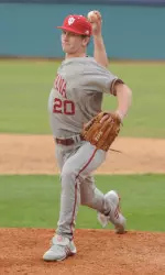 Casey Smith pitched five strong innings against Louisville on Tuesday.