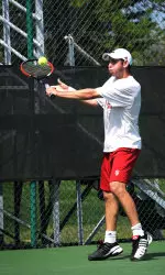 Indiana was led by stellar doubles play and Jeremy Langer scoring a win over a ranked opponent.