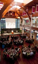 IU's Scholastic Achievement winners were honored in the Henke Hall of Champions on April 9.
