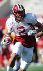 The Cream & Crimson Spring Game will begin at 6 p.m. on Saturday. Admission is free at Memorial Stadium.