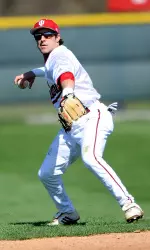 Tyler Rogers brings a .522 conference batting average into this weekend's series with Iowa.