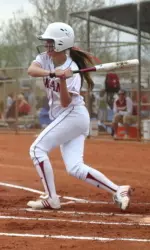 Samantha Heyman had two hits and an RBI on Sunday against Minnesota.