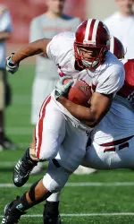 Sophomore running back Darius Willis and the Hoosiers will scrimmage for the first time at 1 p.m. on Saturday.