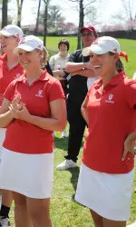 Seniors Kellye Belcher and Laura Nochta enter their final Big Ten Championship event.