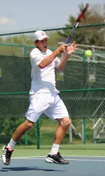 Freshman Isade Juneau won in straight sets at number five.