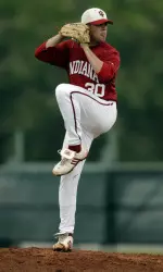 Matt Carr made his 2010 debut for the Hoosiers on Sunday.