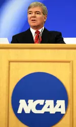 Mark Emmert (Photo courtesy of the Associated Press)
