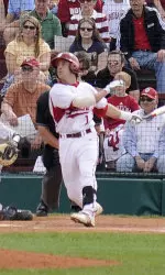 Tyler Rogers had a pair of doubles against Indiana State.