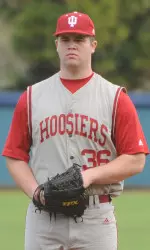 Matt Igel struck out a career-high eight in a complete game for the Hoosiers.