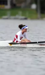 Junior coxswain Amy Coleman
