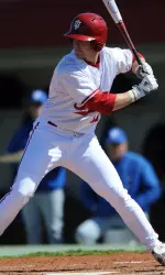 Blake Monar had a pair of hits for Indiana.