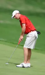 Sophomore Chase Wright led the Hoosiers and is tied for sixth overall with a 2-under 68 on Thursday.
