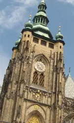 Just one of the many beautiful buildings in Prague