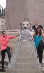 Martyna Popik, Jordan Haverly and Taylor Wittmer