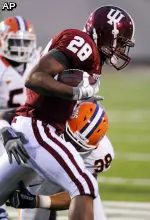 Indiana will face Arkansas State and Illinois at noon.