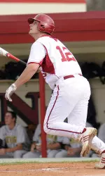 Alex Dickerson hit his 20th home run of the season in an 11-4 loss to Northwestern.