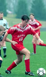 Current IU assistant coach Brian Maisonneuve was part of the 1998 USA World Cup team.