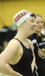 Margaux Farrell earned a silver medal at the European Championships on Thursday with a second-place finish in the 800-meter freestyle relay.