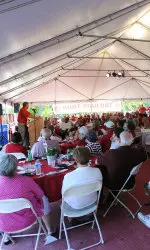 The second to last stop of the 2010 Tailgate Tour was in Bloomington on Aug. 23.