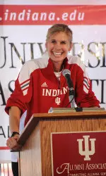 Head Coach Sherry Dunbar begins her fourth season guiding the IU Volleyball program