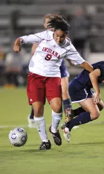 Oriancia Velasquez had six shots on Friday against Kentucky