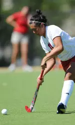 Redshirt junior Brenna Moeljadi