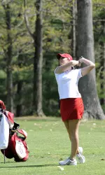 Senior Cecilia Orevik has teamed up with senior Lauren Giesecke at the Hooters Women's Collegiate Team Championship.